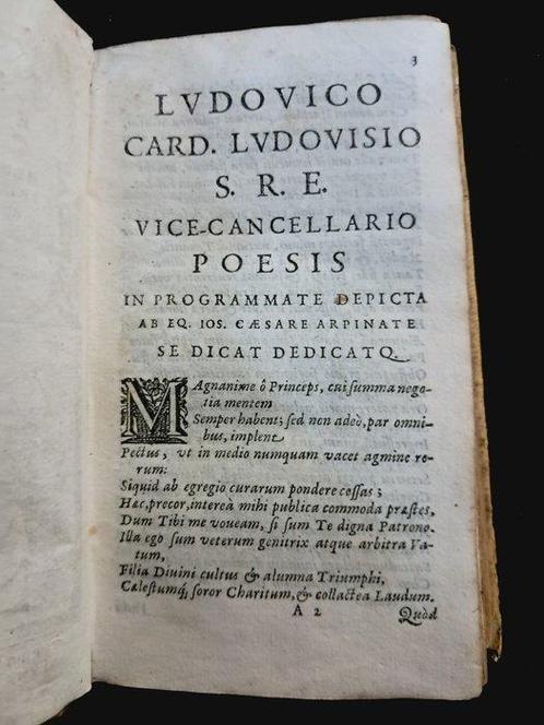 Vincentii Guinisii Lucensis - Poesis Heroica, Elegiaca,, Antiek en Kunst, Antiek | Boeken en Manuscripten