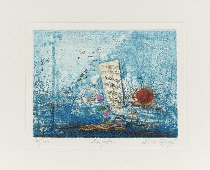 Nissan Engel (1931-2016) - Fugato, Antiek en Kunst, Antiek | Overige Antiek