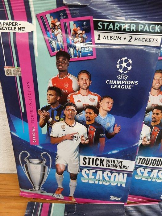 2023/24 Topps champions league 2023/24 4 books and 1100, Collections, Autocollants