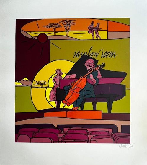 Valerio Adami (1935) - Rainbow room, Antiek en Kunst, Antiek | Overige Antiek