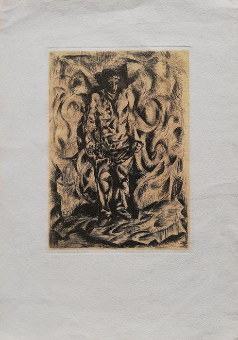 Sandro Chia (1946) - Senza Titolo, Antiek en Kunst, Antiek | Overige Antiek