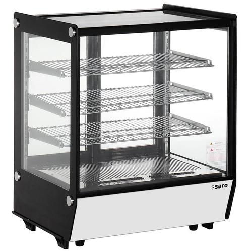 Koelvitrine | TAMAR | 145L | Zwart/RVS | +2°C/+8°C |, Zakelijke goederen, Horeca | Keukenapparatuur, Nieuw in verpakking, Verzenden
