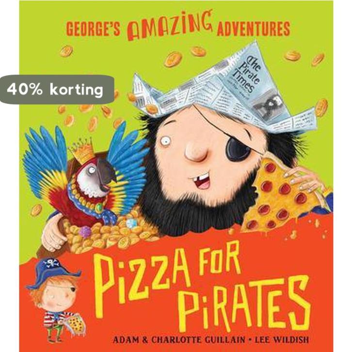 Pizza For Pirates 9781405273619 Adam Guillain, Boeken, Taal | Engels, Gelezen, Verzenden