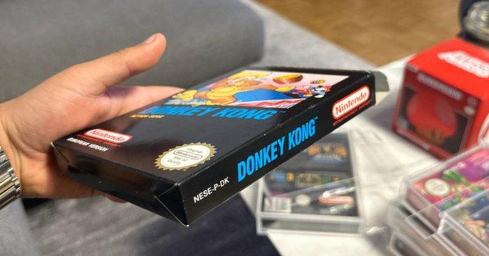 Nintendo - Nes - Donkey kong 1 - Videogame - In originele, Games en Spelcomputers, Spelcomputers | Overige Accessoires