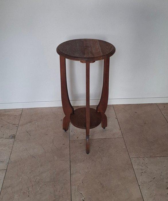 Bijzettafel - Amsterdamse School - Hout eiken, Antiek en Kunst, Kunst | Designobjecten