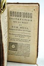 R.P. Abbé de la Trappe - Nouveau recueil des vies et mort de, Antiek en Kunst