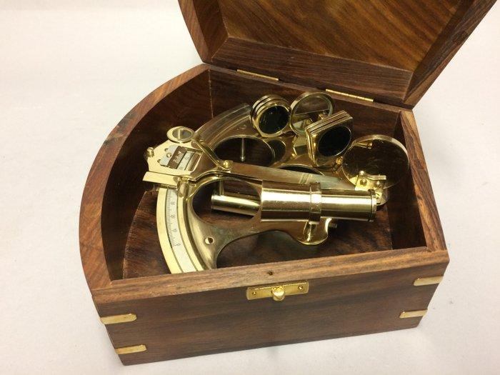 Sextant - Messing, Antiek en Kunst, Curiosa en Brocante