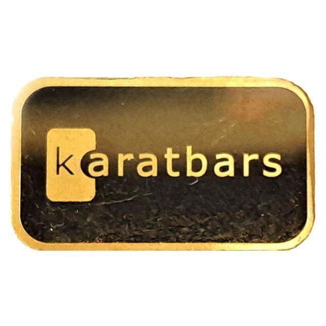 5 gram - Goud - 5 Gram Karatbars 9999 Gold Bar, Postzegels en Munten, Edelmetalen en Baren