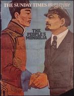 THE SUNDAY TIMES op vintage poster (lijst optie, Posters), Verzamelen, Verzenden, Nieuw, Overige onderwerpen, Met lijst