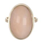 Ring - 18 karaat Geel goud Koraal, Handtassen en Accessoires, Ringen, Nieuw