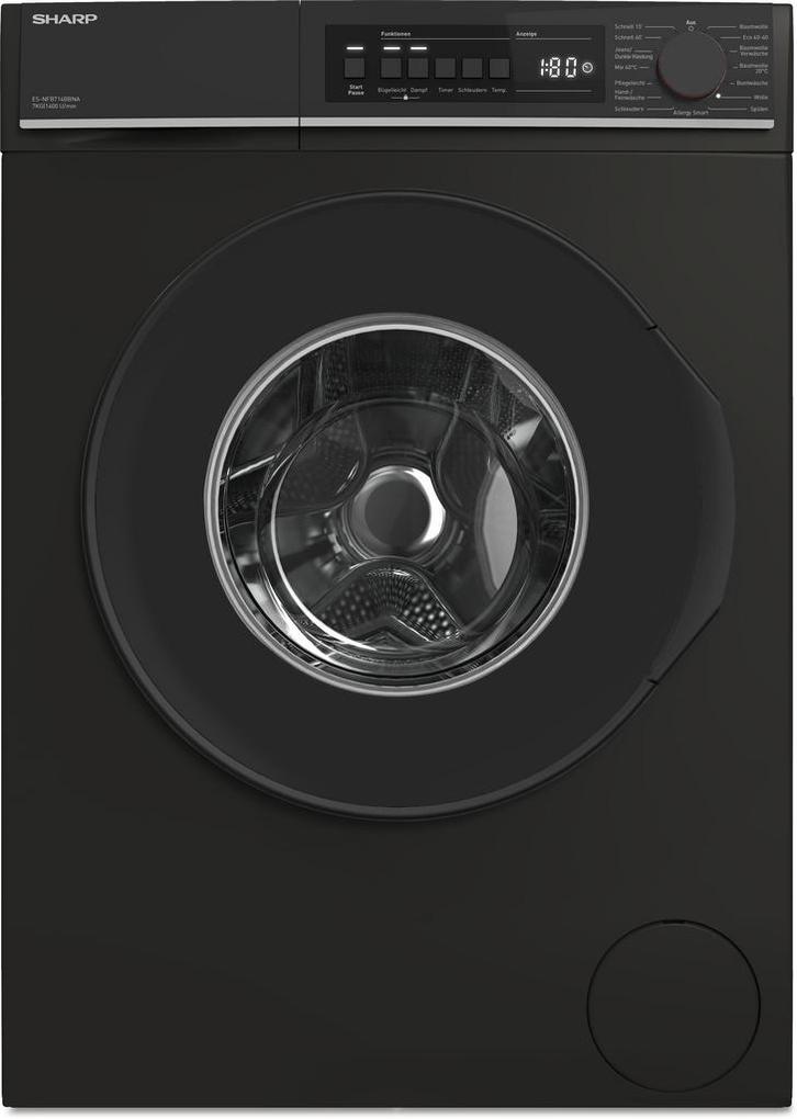 Sharp Es-nfb714bbna-cb – Wasmachine – 7 Kg – 1400 Tpm –, Elektronische apparatuur, Wasmachines, Ophalen of Verzenden