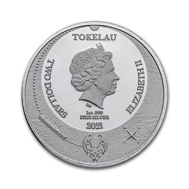 Tokelau. 2 Dollars 2021 1 oz $2 NZD Tokelau The Great Old, Timbres & Monnaies, Métaux nobles & Lingots