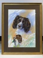 Wally Dudok van Heel (1959-2009) - Jachthond met eend, Antiek en Kunst