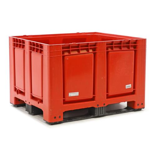 Gebruikte palletbox alle wanden gesloten, Doe-het-zelf en Bouw, Kratten en Dozen, Gebruikt, Ophalen of Verzenden