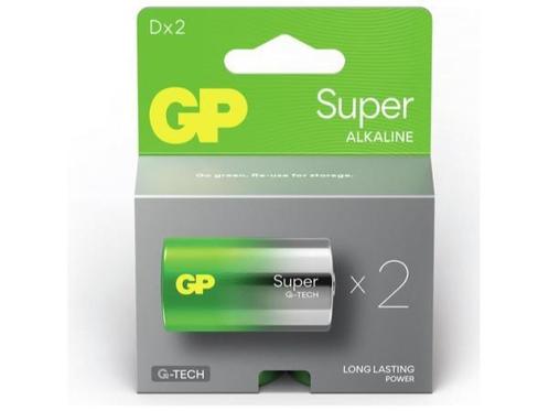 Veiling - 3x GP Super Alkaline D batterijen 2-pack, Computers en Software, Accu's en Batterijen