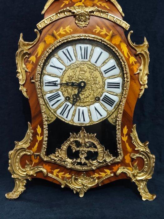 Boulle klok - - Kristal - 1960-1970, Antiek en Kunst, Antiek | Klokken