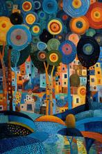 Felix van Horst - Spiral Sky (XXL), Antiquités & Art