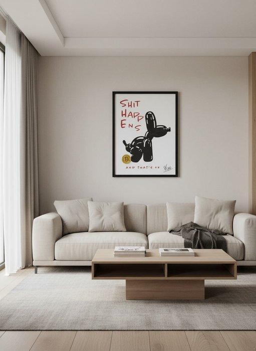 NK ART - NK Art - Bitcoin State of Mind, Antiquités & Art, Art | Peinture | Moderne