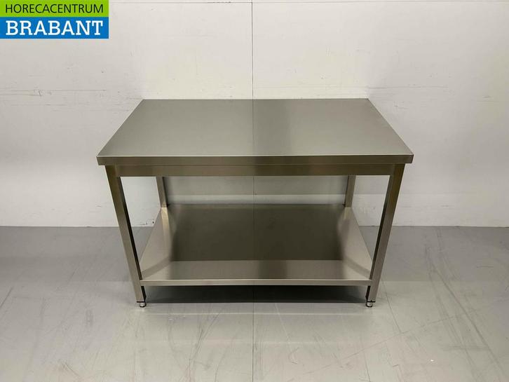 RVS Werktafel Tafel Basic-line 120 x 70 x 85 cm Horeca, Zakelijke goederen, Horeca | Meubilair en Inrichting, Ophalen of Verzenden
