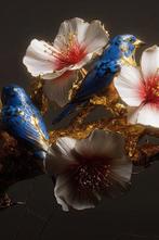 Flor de Cerezo Kintsugi: Ecos de Fragilidad y Renacimiento -