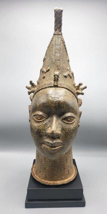 Als hoofd - 51 cm - Benin  (Zonder Minimumprijs), Antiek en Kunst, Kunst | Niet-Westerse kunst