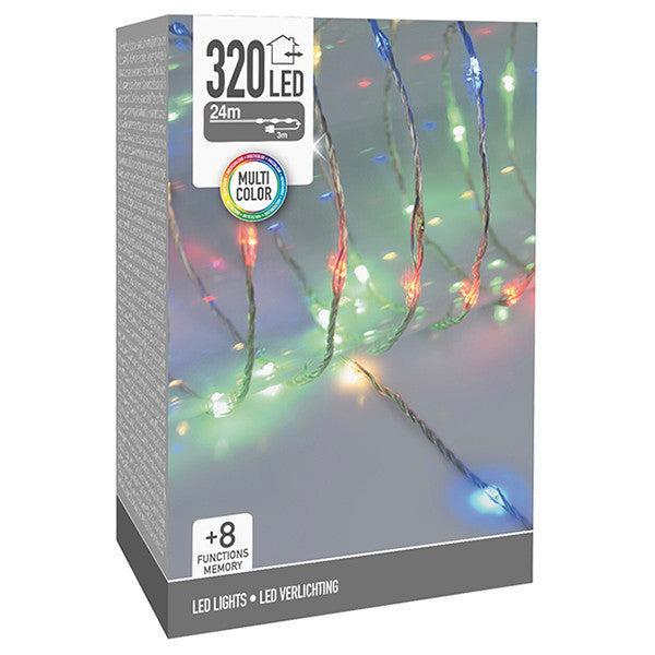 2dekans | Kerstverlichting 24 meter | Multicolor | Soft Wire, Diversen, Kerst, Ophalen of Verzenden
