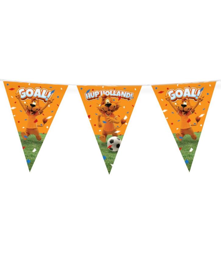 Loeki De Leeuw Slingers Oranje 10m, Hobby en Vrije tijd, Feestartikelen, Nieuw, Verzenden