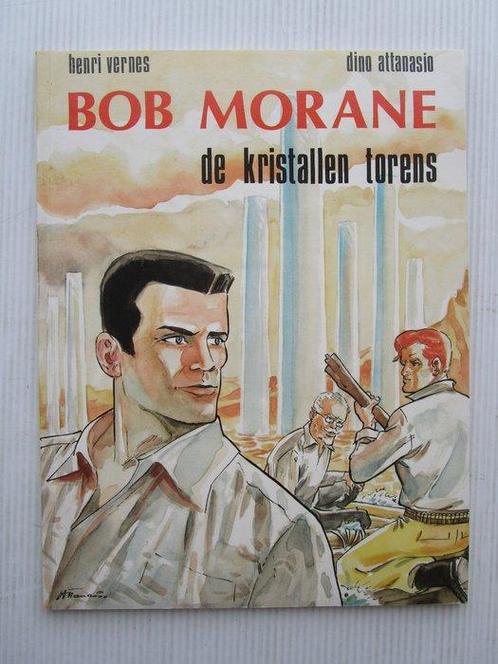 Bob Morane - De kristallen torens - opdrachttekening Dino, Boeken, Stripverhalen