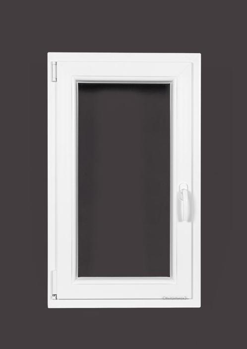 PVC raam draai kiep b60xh90 cm wit, Doe-het-zelf en Bouw, Glas en Ramen, Dubbelglas, Nieuw, Gevelraam of Ruit, 80 tot 120 cm, Minder dan 80 cm