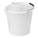 Emmer kunststof met maatverdeling 12L - Ø32x28(h)cm EMGA, Verzenden, Nieuw in verpakking