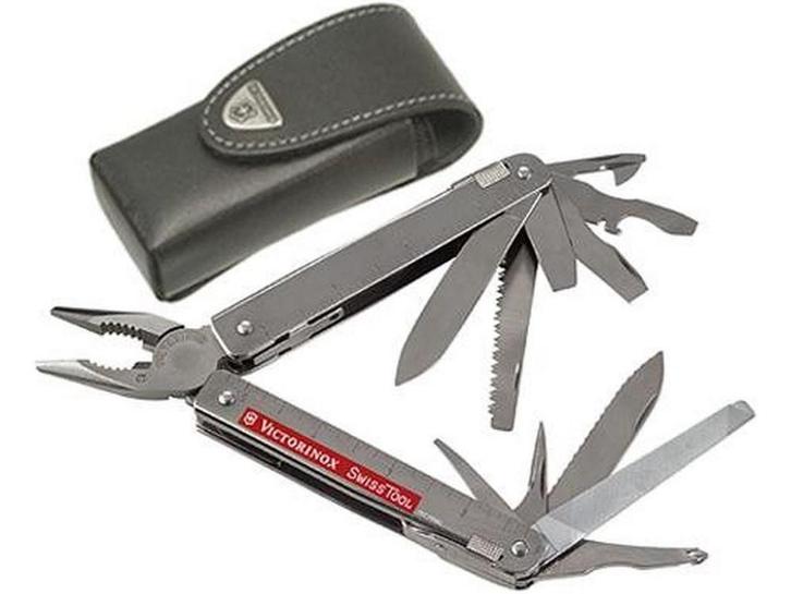 Victorinox SwissTool - Multitool - 27 functies - RVS, Huis en Inrichting, Woonaccessoires | Overige, Zo goed als nieuw, Verzenden