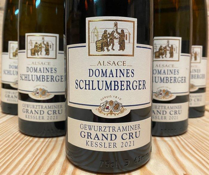 2021 Domaine Schlumberger Kessler Gewurztraminer - Alsace, Verzamelen, Wijnen