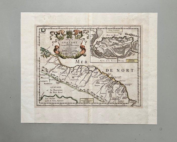 Guyana, Suriname, Frans Guyana - Kusten van Guyana, Suriname, Livres, Atlas & Cartes géographiques