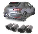 EMBOUT DÉCHAPPEMENT POUR PORSCHE MACAN 95B 14-17 LOOK GTS N, Auto-onderdelen, Verzenden, Nieuw