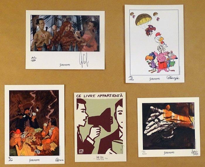 Divers auteurs : Derib, Follet, Geerts, Gérineau, Mirallès,, Boeken, Strips | Comics