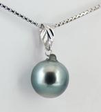 Zonder minimumprijs - Hanger - 18 karaat Witgoud Parel -