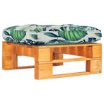 vidaXL Tuinhocker pallet honingbruin geïmpregneerd, Tuin en Terras, Tuinsets en Loungesets, Verzenden, Nieuw