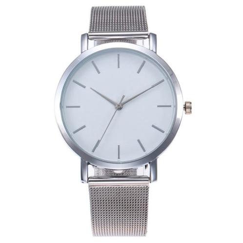 Fako® - Horloge - Mesh - Vintage - Staal - Ø 40mm -, Handtassen en Accessoires, Horloges | Dames, Verzenden