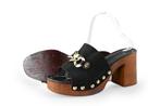 Nelson Slippers in maat 41 Zwart | 5% extra korting, Kleding | Dames, Slippers, Verzenden, Zwart, Zo goed als nieuw