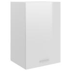 vidaXL Armoire suspendue Blanc brillant 39,5x31x60 cm Agglom