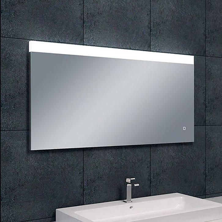 LED Spiegel 120x60cm | 15W | Warm/Koud | Dimbaar | Verwarmd, Huis en Inrichting, Woonaccessoires | Spiegels, Nieuw, Verzenden