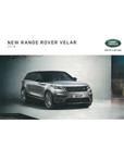 2018 RANGE ROVER VELAR BROCHURE ENGELS