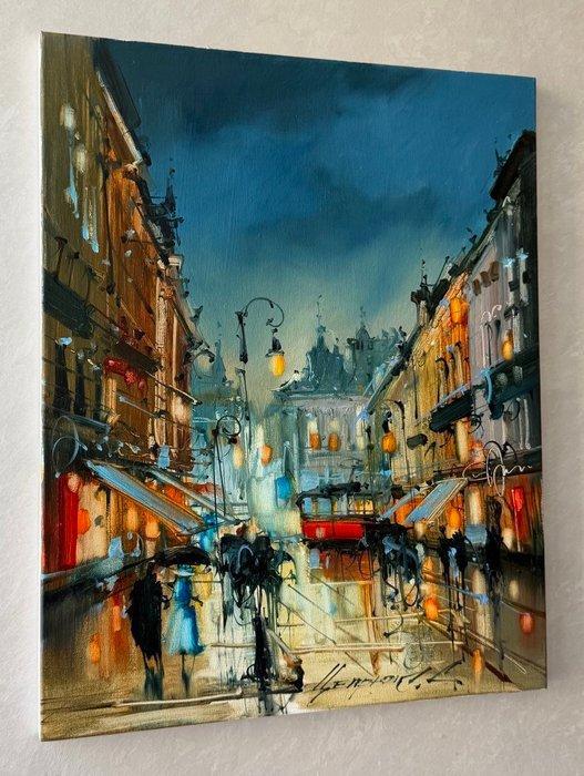 Tsemruk Serhii (XXI) - Old town, Antiek en Kunst, Kunst | Schilderijen | Klassiek