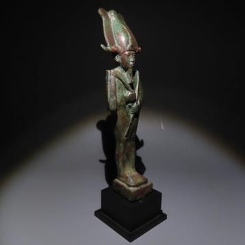 Oud-Egyptisch Brons Osiris God. Late Periode, 664 - 332