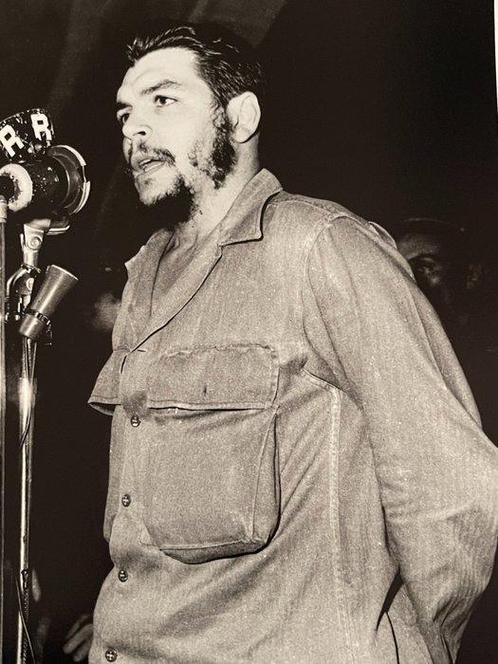 Perfecto Romero - ( Photo XL ) Che Guevara junto al, Collections, Appareils photo & Matériel cinématographique