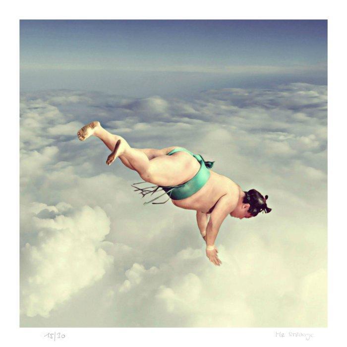 Mr Strange - Nuages au dessus de Tokyo, Antiek en Kunst, Kunst | Schilderijen | Modern