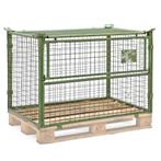 Gebruikte Opzetrand  L: 1270, B: 870, H: 980 (mm) groen