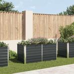vidaXL Plantenbak verhoogd 160x80x77 cm gegalvaniseerd staal, Verzenden