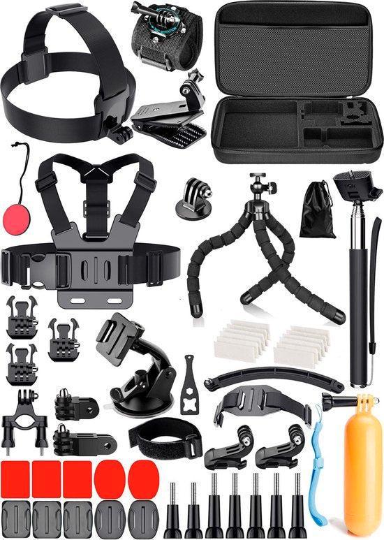 2dekans | CAMUX 50-delige Action Camera Accessoires -, Boeken, Reisgidsen, Ophalen of Verzenden