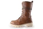 Mustang Veterboots in maat 38 Cognac | 5% extra korting, Overige kleuren, Verzenden, Overige typen, Zo goed als nieuw
